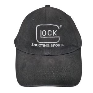 GLOCK Shooting Sports Slideback Hat Black OSFA Adjustable Embroidered 6 Panel